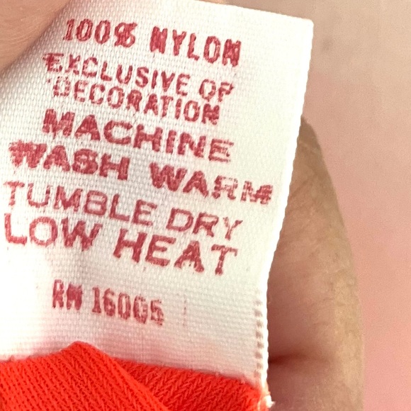 Vintage 60’s Sears mod orange cream lace chemise slip nightie & panties set - Picture 9 of 11